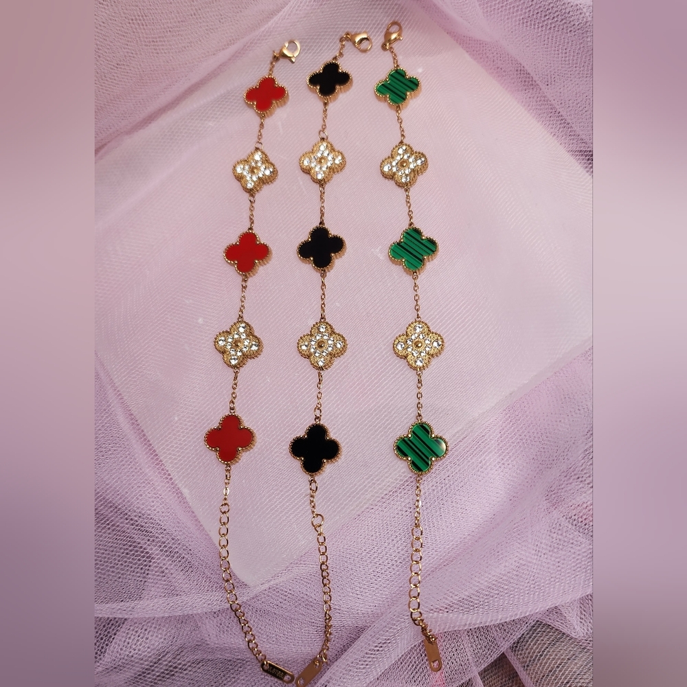 Color Leaf Bracelets